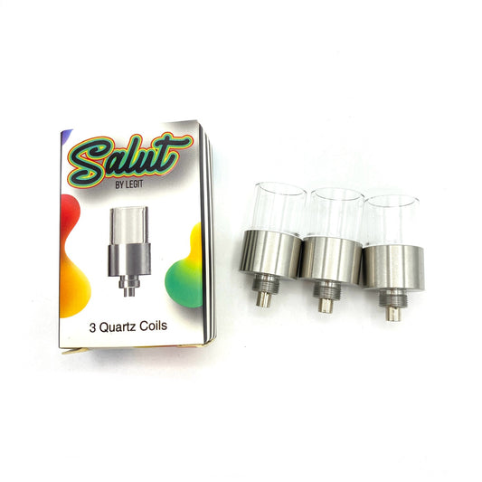 Salut Wax Pen Replacement Quartz Coils 3pk