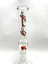 45° Short Straight Tube Waterpipe