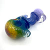 Curved Frit Spoon w/ Rainbow Horn