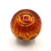 Dark Opal "Fire" Wig Wag Marble