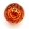 Dark Opal "Fire" Wig Wag Marble