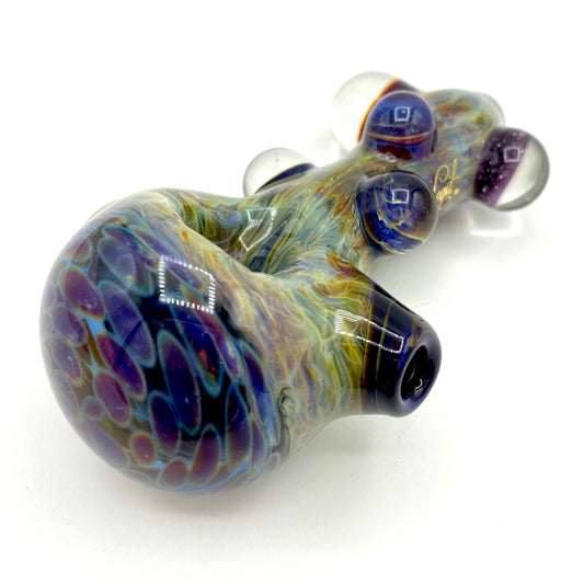 Dotted Fume-Raked Spoon