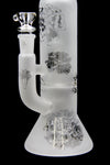 Frosted Marigold Dual Cage Hybrid Beaker