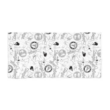 Beach Towel - Black & White