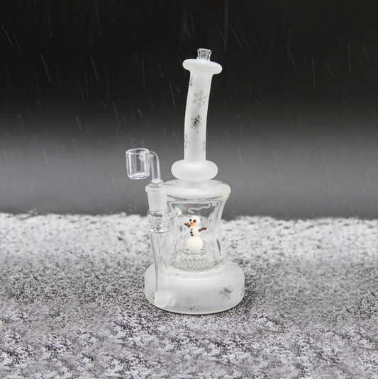 Frosty Snowman Cage Inline 2.0 Waterpipe