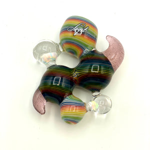 Rainbow Orb Pinchie w/ Opals