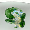 Green/Opalescent Pinchie with Horn