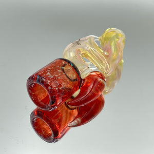 I/O Fumed and Red Dichro Pinchie