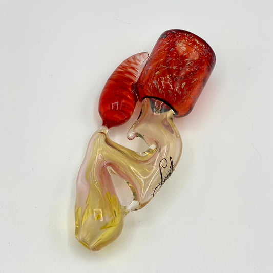 I/O Fumed and Red Dichro Pinchie