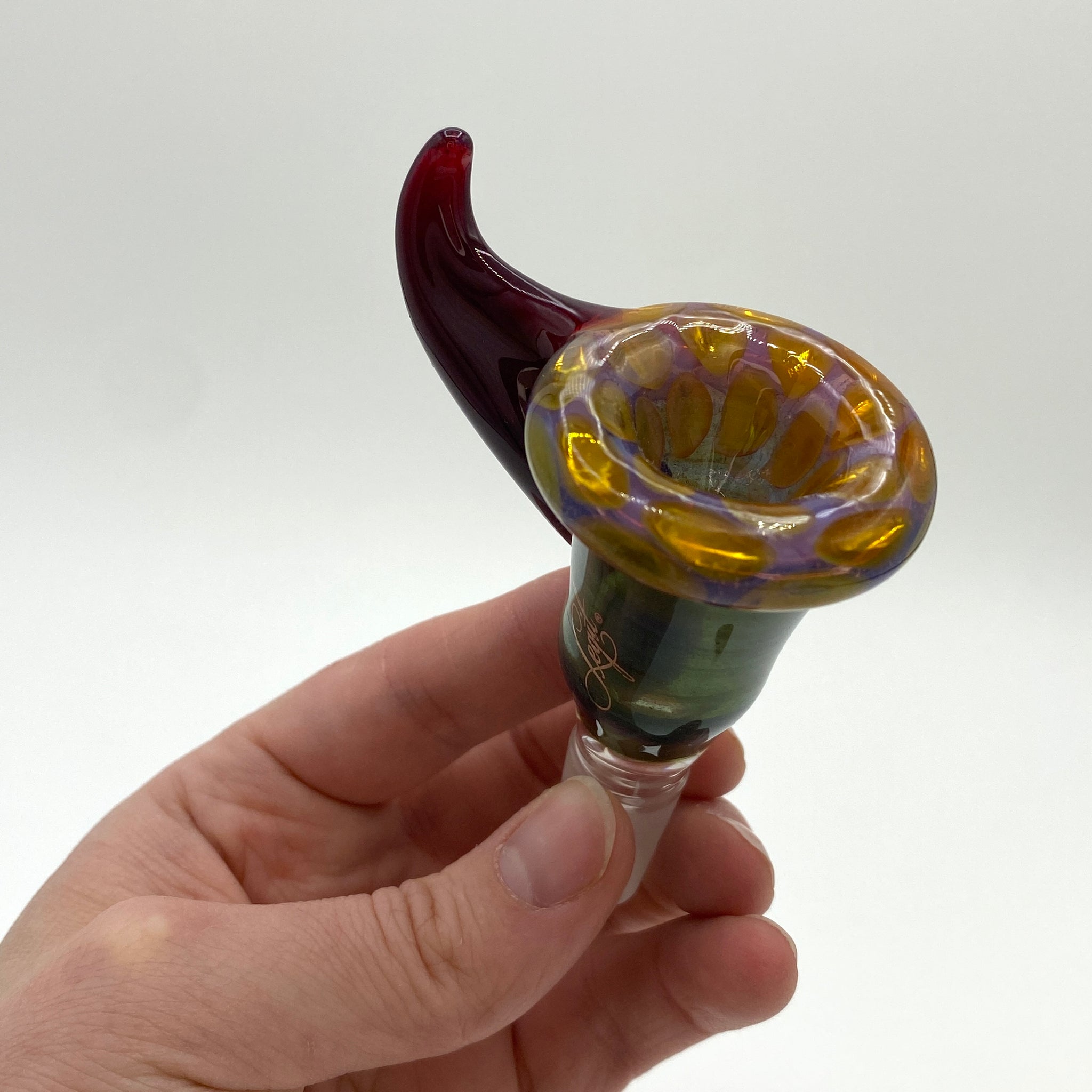 14mm Slide w/ Handle & Dotted Bowl