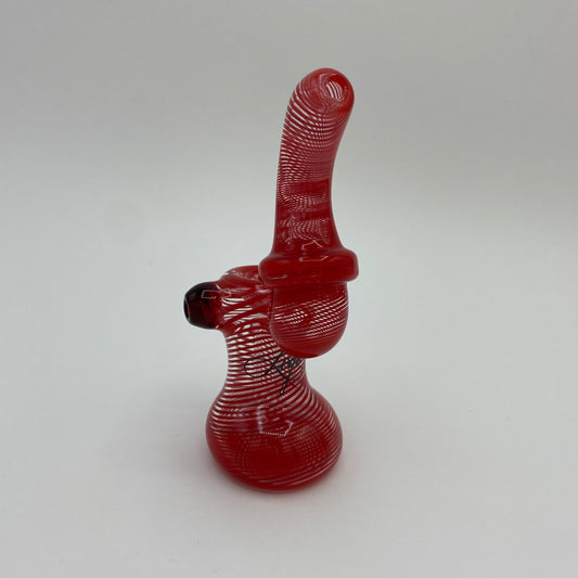 Standing Striped Bubbler