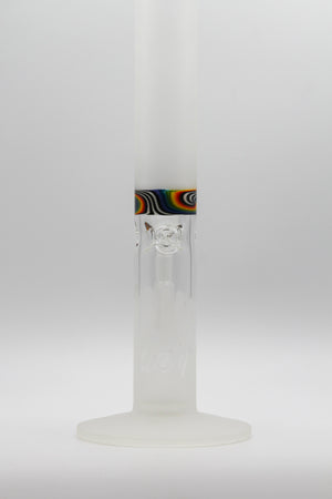 Frosted Waterpipe w/ WigWag Accent