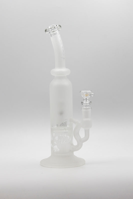 Frosted Mushroom Micro Dome Cage Waterpipe