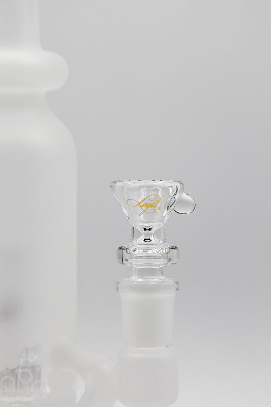 Frosted Mushroom Micro Dome Cage Waterpipe