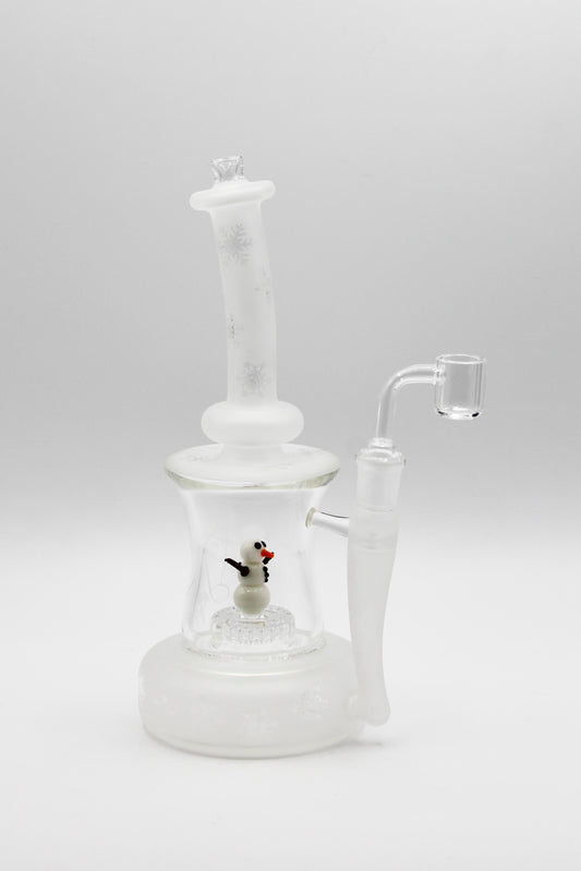 Frosty Snowman Cage Inline 2.0 Waterpipe