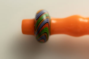 Orange Hammer with Opal