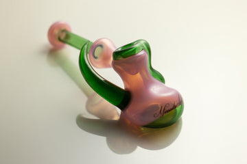 Green and Pink Hammer with Horn